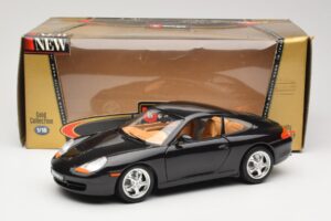 Porsche 911 996 Carrera Noir Bburago 1:18 3385-M2 Métal Moulé — image 8 sur 8