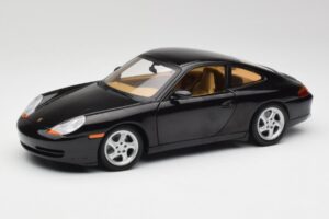 Porsche 911 996 Carrera Noir Gate 1:18 1043 Métal Moulé