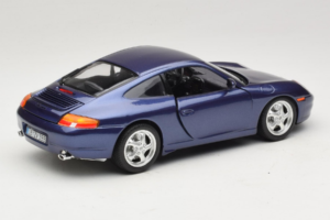 Porsche 911 996 Carrera Bleu Bburago 1:18 WAP02100897 Métal Moulé — image 3 sur 8