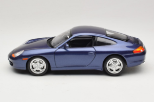 Porsche 911 996 Carrera Bleu Bburago 1:18 WAP02100897 Métal Moulé — image 4 sur 8