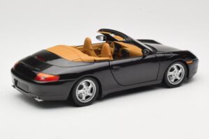 Porsche 911 996 Carrera Cabriolet Noir UT Models 1:18 WAP02100997 Métal Moulé — image 3 sur 8