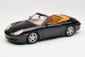 Porsche 911 996 Carrera Cabriolet Noir UT Models 1:18 WAP02100997 Métal Moulé