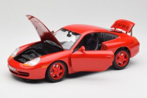 Porsche 911 996 Carrera Rouge Édition Limitée Bburago 1:18 3385-M1 Métal Moulé — image 2 sur 8
