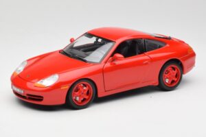 Porsche 911 996 Carrera Rouge Édition Limitée Bburago 1:18 3385-M1 Métal Moulé