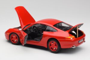 Porsche 911 996 Carrera Rouge Édition Limitée Bburago 1:18 3385-M1 Métal Moulé — image 5 sur 8