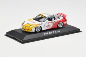 Porsche 911 996 GT3 Cup #1 M. Becker Carrera Cup 2003 Minichamps 1:43 WAP02007210 Métal Moulé — image 2 sur 4