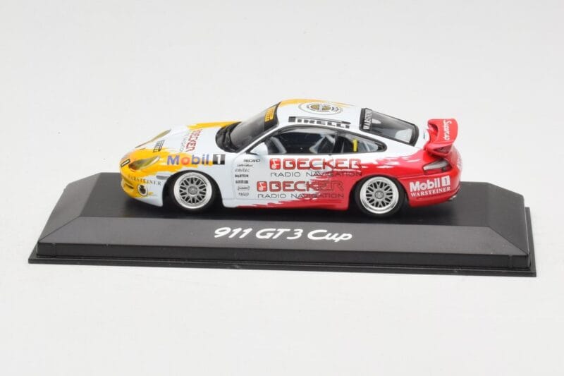 Porsche 911 996 GT3 Cup #1 M. Becker Carrera Cup 2003 Minichamps 1:43 WAP02007210 Métal Moulé