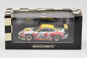 Porsche 911 996 GT3 Cup #93 L. Luhr / G. Maassen / E. Collard 24 Hours of Le Mans 2003 Minichamps 1:43 S5527 Métal Moulé — image 4 sur 4