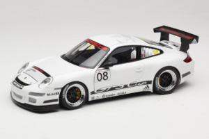 Porsche 911 996 GT3 #08 Promo Cup Car 2008 AUTOart 1:18 80881 Métal Moulé