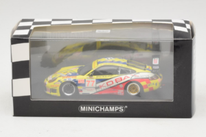 Porsche 911 GT3 RS #77 Konopka / McCormick 12 Hours of Sebring 2007 Minichamps 1:43 400076977 Métal Moulé — image 5 sur 5