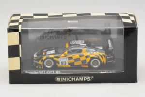 Porsche 911 996 GT3 RS #83 Rosa / Babini 24 Hours of Le Mans 2001 Minichamps 1:43 400016983 Métal Moulé — image 4 sur 4