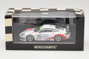 Porsche 911 996 GT3 RS #90 T2M J. Ickx / P. Rabineau 1000km Spa 2004 Minichamps 1:43 400046980 Métal Moulé — image 4 sur 4