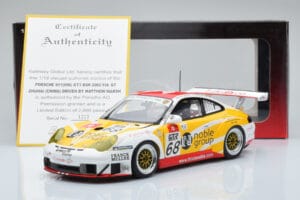 Porsche 911 996 GT3 RSR #68 M. Marsh FIA GT Zhuhai 2005 AUTOart 1:18 80582 Métal Moulé — image 8 sur 8