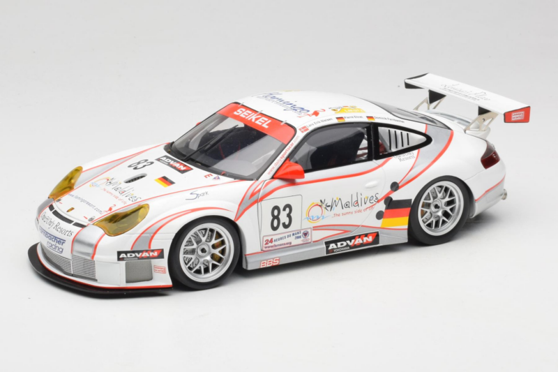 Porsche 911 996 GT3 RSR #83 P. Ehret / C. Ried / C. Menzel 24 Hours of Le Mans 2006 Minichamps 1:18 PORSCHE004 Métal Moulé