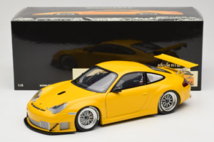 Porsche 911 996 GT3 RSR Yello ALMS 2004 Minichamps 1:18 100046401 Métal Moulé — image 8 sur 8