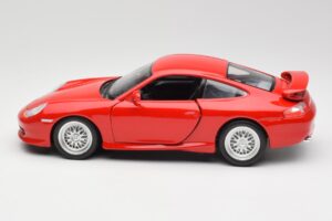 Porsche 911 996 GT3 Strasse Rouge Bburago 1:18 30395 Métal Moulé — image 4 sur 8