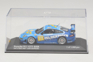 Porsche 911 GT3 R #77 M. Lieb / R. Lietz / W. Henzler 24 Hours of Le Mans 2009 Minichamps 1:43 400096977 Métal Moulé — image 5 sur 5
