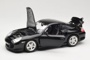 Porsche 911 996 Turbo Noir Bburago 1:18 3367 Métal Moulé — image 2 sur 8