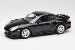 Porsche 911 996 Turbo Noir Bburago 1:18 3367 Métal Moulé