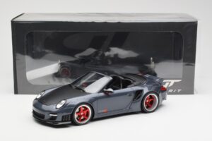 Porsche 911 997 Cabriolet Liberty Walk Gris GT Spirit 1:18 GT463 Résine — image 6 sur 6