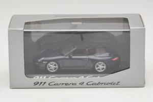 Porsche 911 997 Carrera 4 Cabriolet Bleu Foncé Minichamps 1:43 WAP02015216-P1 Métal Moulé — image 4 sur 4