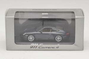 Porsche 911 997 Carrera 4 Dark Blue Metallic Minichamps 1:43 WAP02001518 Métal Moulé — image 4 sur 4