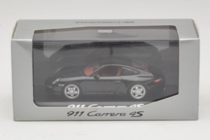 Porsche 911 997 Carrera 4S Noir Minichamps 1:43 WAP02010116 Métal Moulé — image 4 sur 4