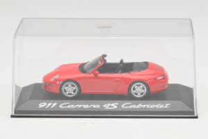 Porsche 911 997 Carrera 4S Cabriolet Rouge Minichamps 1:43 WAP02015316 Métal Moulé — image 5 sur 5