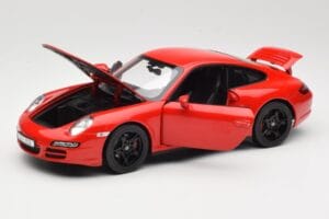 Porsche 911 997 Carrera 4S Rouge Norev 1:18 187510 Métal Moulé — image 2 sur 8