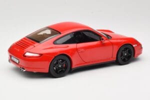 Porsche 911 997 Carrera 4S Rouge Norev 1:18 187510 Métal Moulé — image 3 sur 8