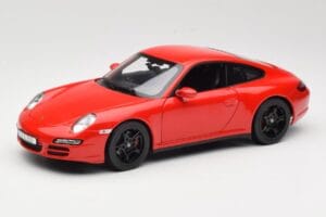 Porsche 911 997 Carrera 4S Rouge Norev 1:18 187510 Métal Moulé