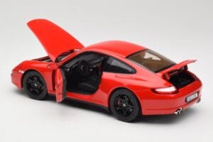 Porsche 911 997 Carrera 4S Rouge Norev 1:18 187510 Métal Moulé — image 5 sur 8