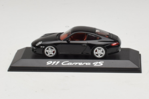 Porsche 911 997 Carrera 4S Bleu Foncé Minichamps 1:43 WAP02011615 Métal Moulé