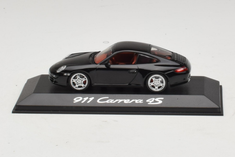 Porsche 911 997 Carrera 4S Bleu Foncé Minichamps 1:43 WAP02011615 Métal Moulé