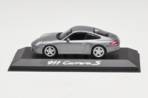Porsche 911 997 Carrera S Gris Metallic Minichamps 1:43 WAP02010116-R1 Métal Moulé