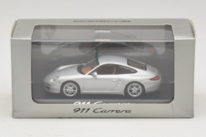 Porsche 911 997 Carrera Silver Metallic Minichamps 1:43 WAP02001218 Métal Moulé — image 5 sur 5