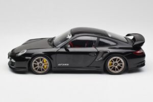 Porsche 911 997 GT2 RS Noir & Argent Roues Minichamps 1:18 100069401 Métal Moulé — image 4 sur 8
