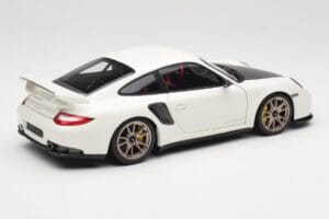 Porsche 911 997 GT2 RS Blanc Minichamps 1:18 100069400 Métal Moulé — image 3 sur 8
