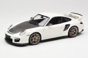 Porsche 911 997 GT2 RS Blanc Minichamps 1:18 100069400 Métal Moulé
