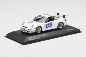Porsche 911 997 GT3 Cup #5 Presentation 2005 Minichamps 1:43 400056400 Métal Moulé — image 2 sur 4