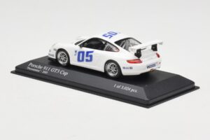 Porsche 911 997 GT3 Cup #5 Presentation 2005 Minichamps 1:43 400056400 Métal Moulé — image 3 sur 4
