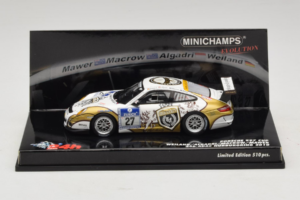 Porsche 911 997 GT3 Cup #27 24 Hours of Nurburgring 2010 Minichamps 1:43 437106727 Métal Moulé
