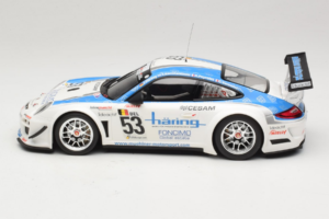 Porsche 911 997 GT3 R #53 Muhlner Motorsport P-Y. Vannelet / U. Peyroles Class Winners 24 Hours of Spa 2010 Minichamps 1:18 1 — image 3 sur 6