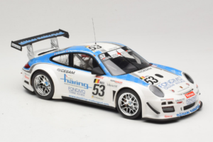 Porsche 911 997 GT3 R #53 Muhlner Motorsport P-Y. Vannelet / U. Peyroles Class Winners 24 Hours of Spa 2010 Minichamps 1:18 1 — image 4 sur 6