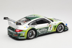 Porsche 911 997 GT3 R #2 Prospeed Competition B. Heylen / P. Lappalainen FIA GT3 2011 Minichamps 1:18 151118902 Métal Moulé — image 2 sur 6