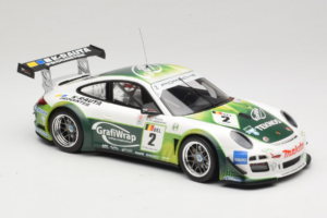 Porsche 911 997 GT3 R #2 Prospeed Competition B. Heylen / P. Lappalainen FIA GT3 2011 Minichamps 1:18 151118902 Métal Moulé — image 4 sur 6
