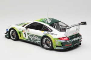 Porsche 911 997 GT3 R #2 Prospeed Competition B. Heylen / P. Lappalainen FIA GT3 2011 Minichamps 1:18 151118902 Métal Moulé — image 5 sur 6