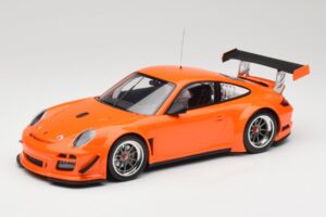 Porsche 911 997 GT3 R Street Orange Minichamps 1:18 151108901 Métal Moulé