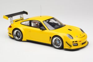 Porsche 911 997 GT3 R Street Racing Jaune Minichamps 1:18 151108902 Métal Moulé — image 4 sur 6