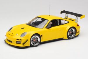 Porsche 911 997 GT3 R Street Racing Jaune Minichamps 1:18 151108902 Métal Moulé